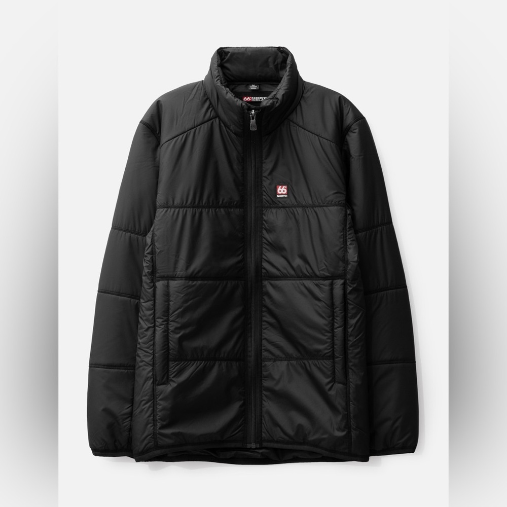 66 NORTH Vatnajökull Insulated Jacket UNISEX LARGE  black